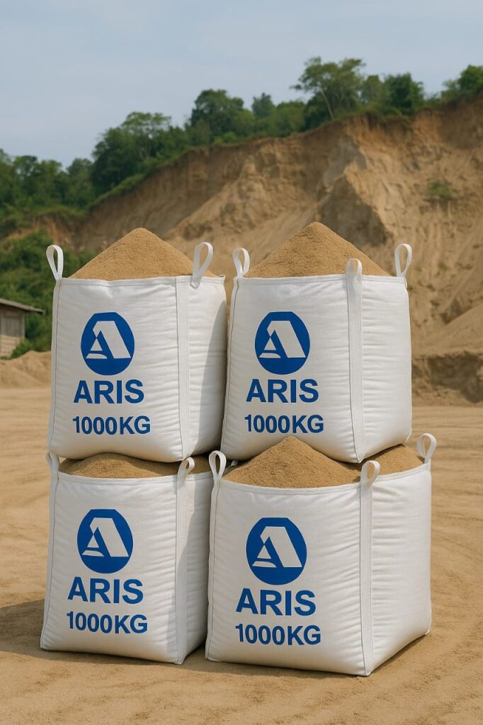 Jumbo bag kemasan pasir