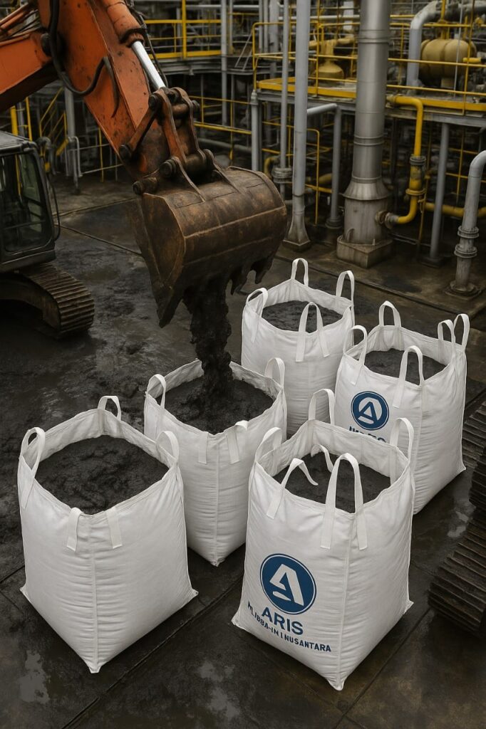 Jumbo bag kemasan limbah B3