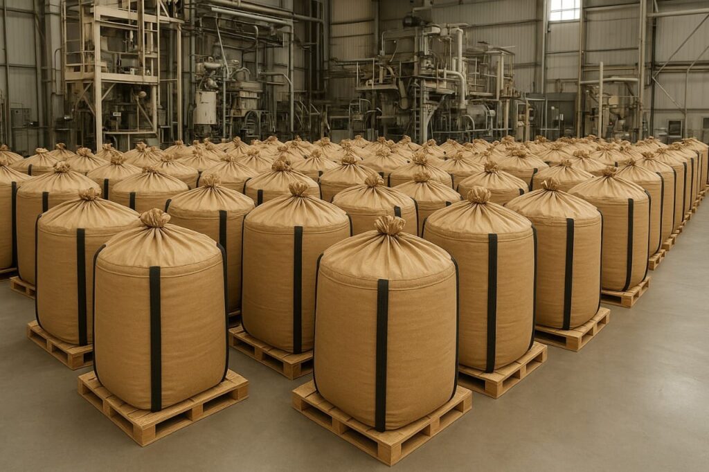 Jumbo bag kemasan logam