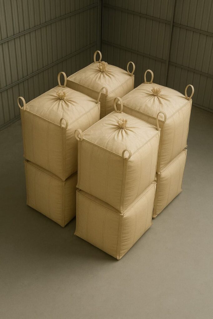 Jumbo bag kemasan biji plastik