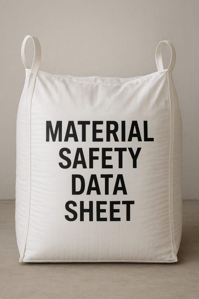 Fungsi MSDS jumbo bag