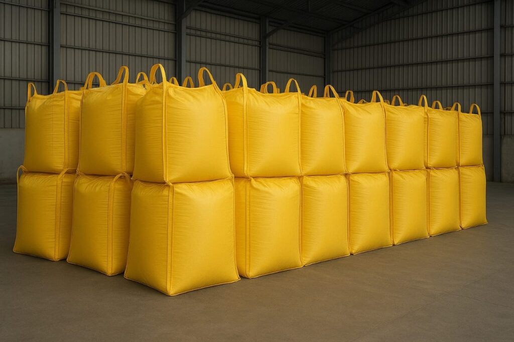 Certificate of analysis jumbo bag