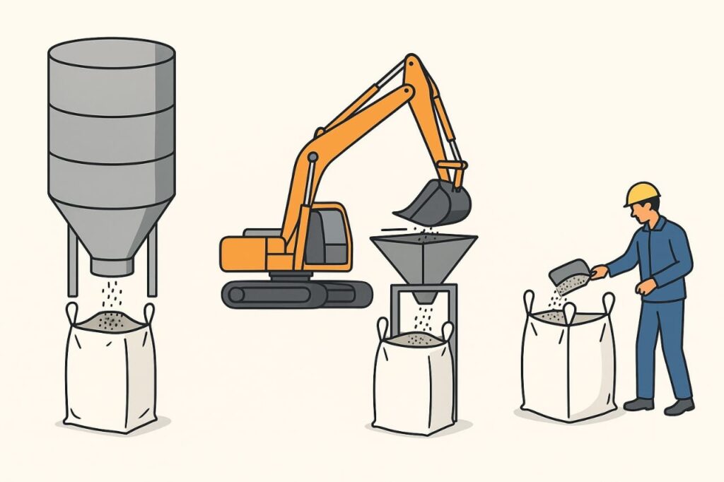 Alat pengisian jumbo bag