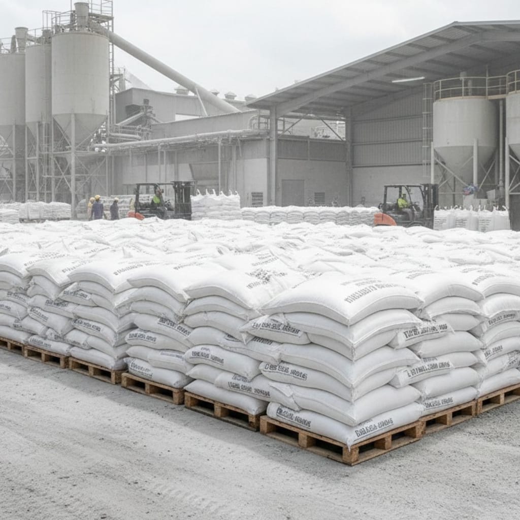 Jumbo bag kemasan silica fume