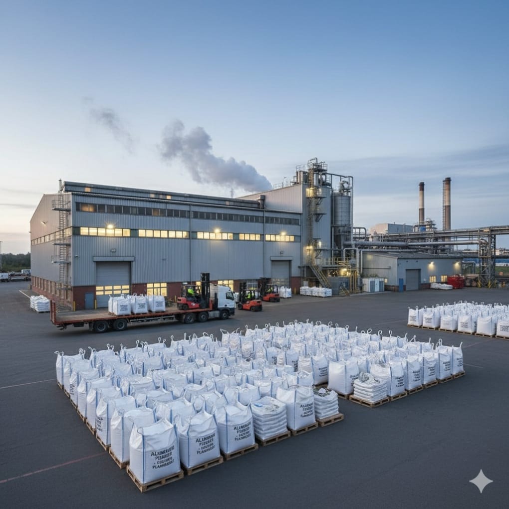 Jumbo bag kemasan aluminium powder