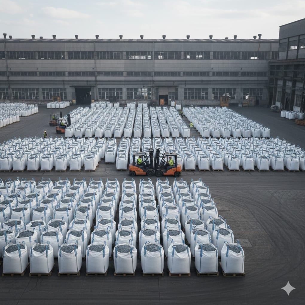 Jumbo bag kemasan ferrosilicon