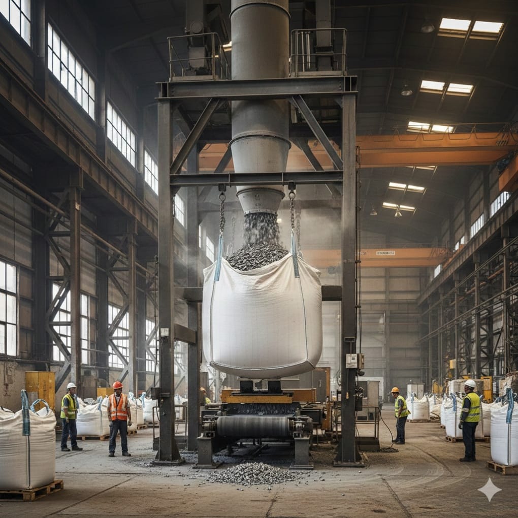 Jumbo bag kemasan ferrosilicon