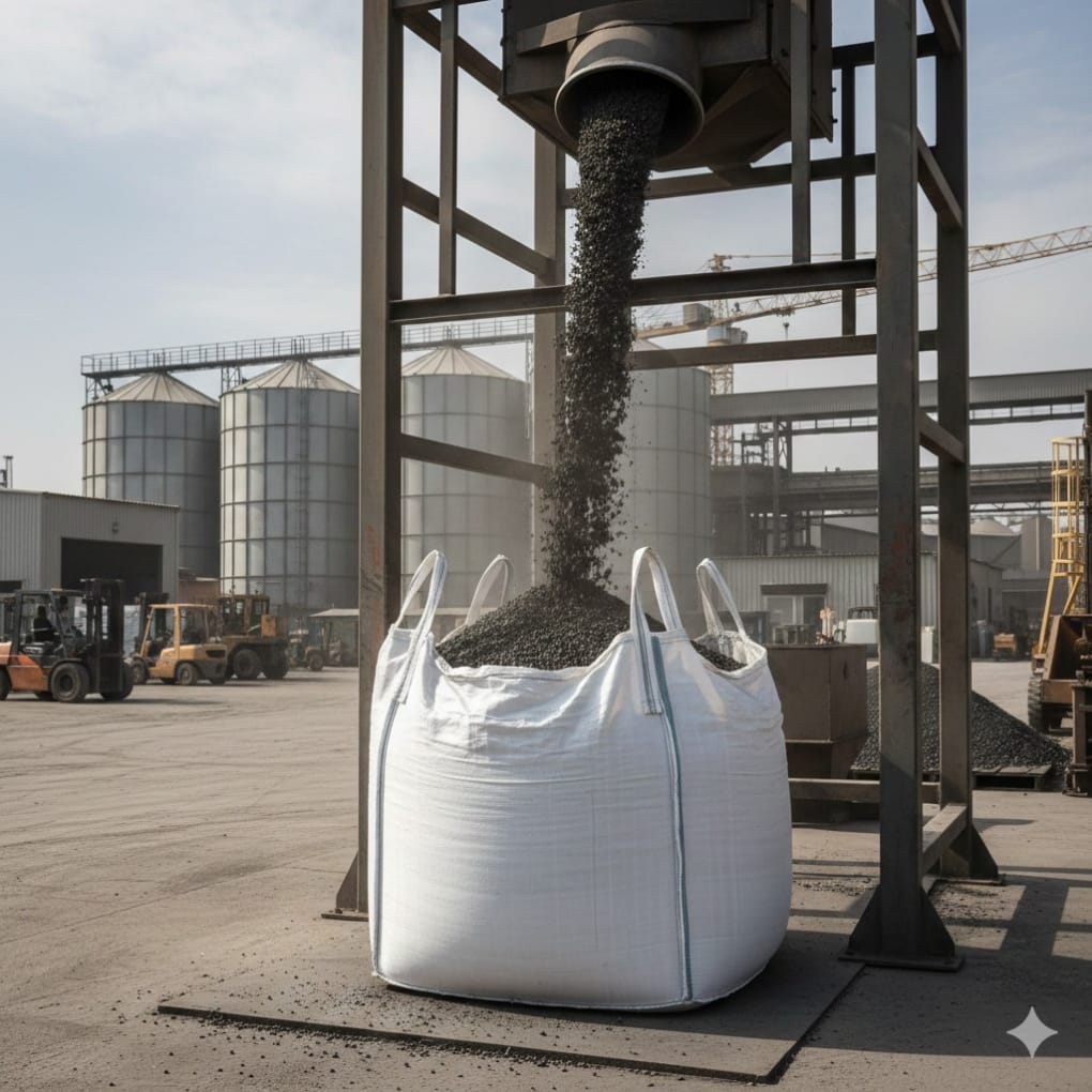 Jumbo bag kemasan slag baja