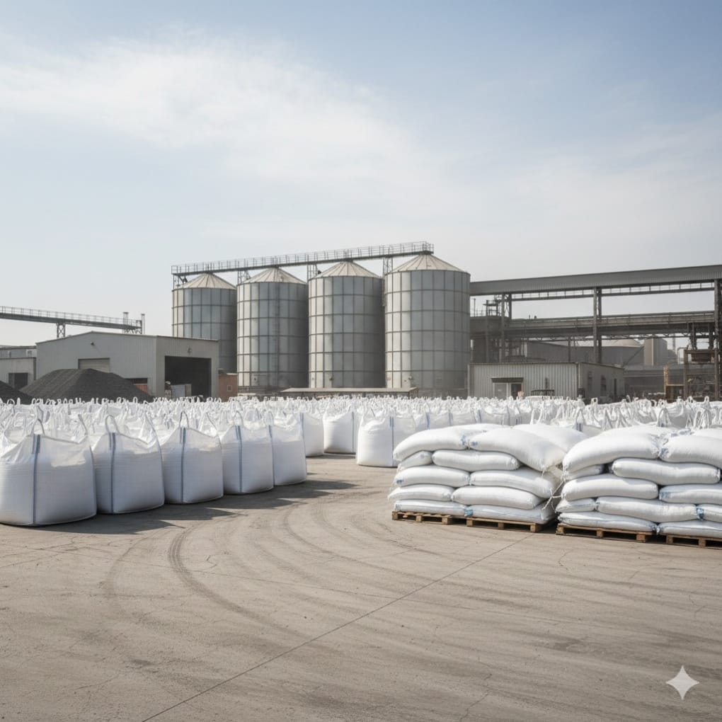 Jumbo bag kemasan slag baja