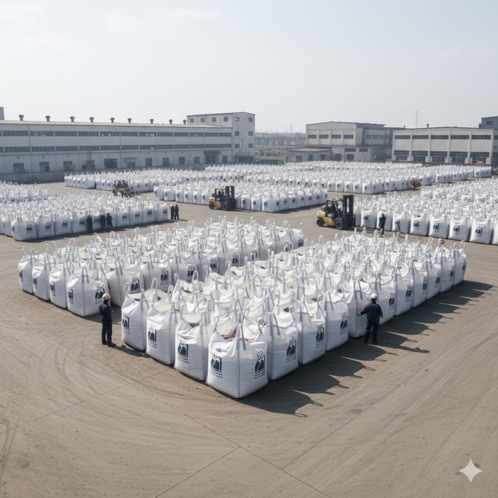 Jumbo bag kemasan nikel pig iron