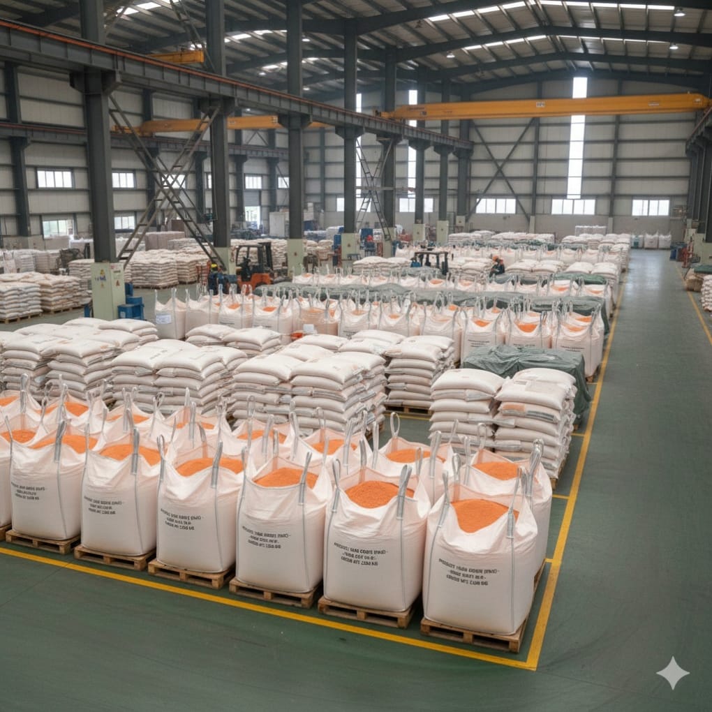 Jumbo bag kemasan lead oxide