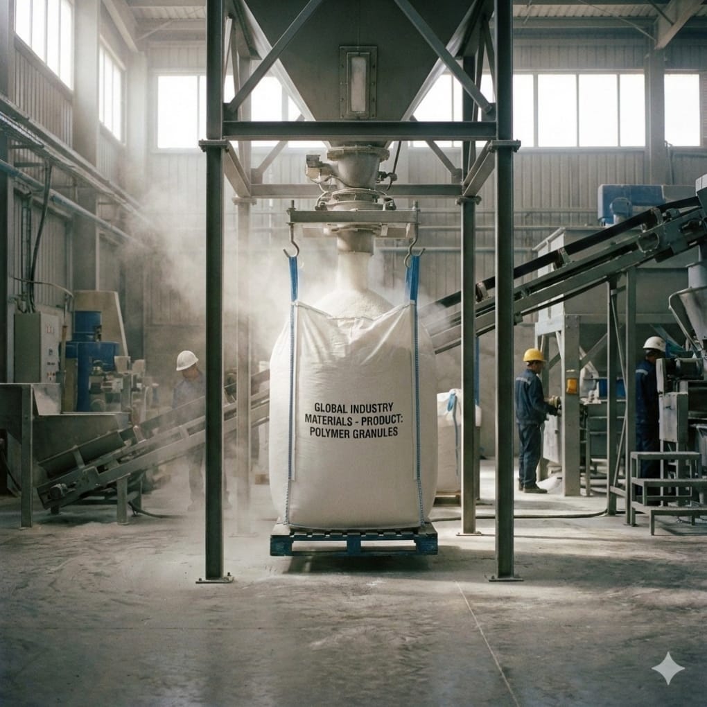 Jumbo bag kemasan sodium chloride