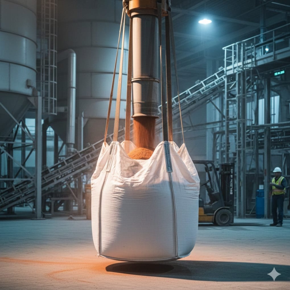 Jumbo bag kemasan iron oxide