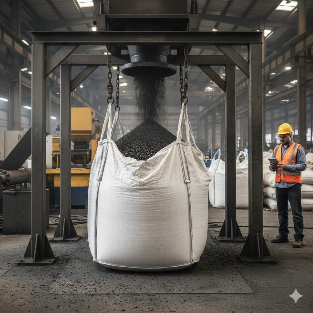 Jumbo bag kemasan antrasit