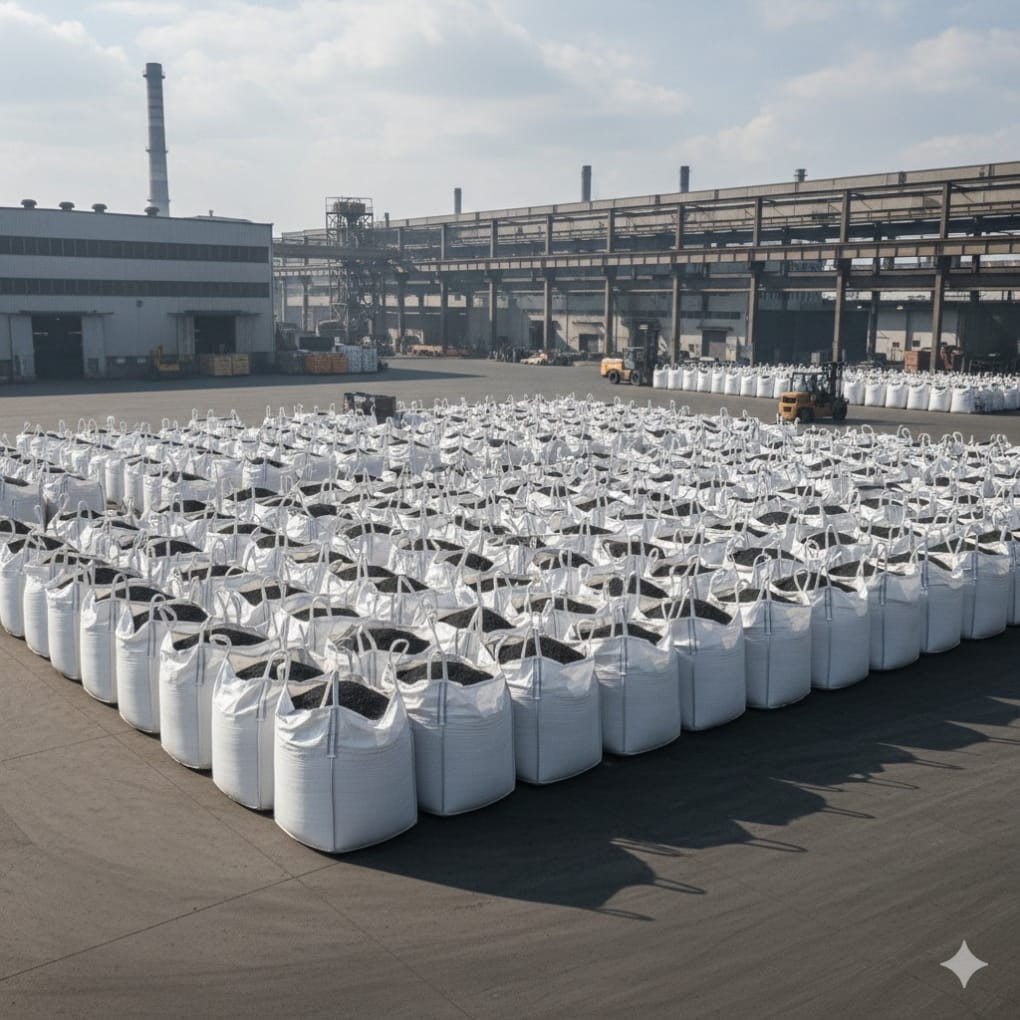 Jumbo bag kemasan antrasit