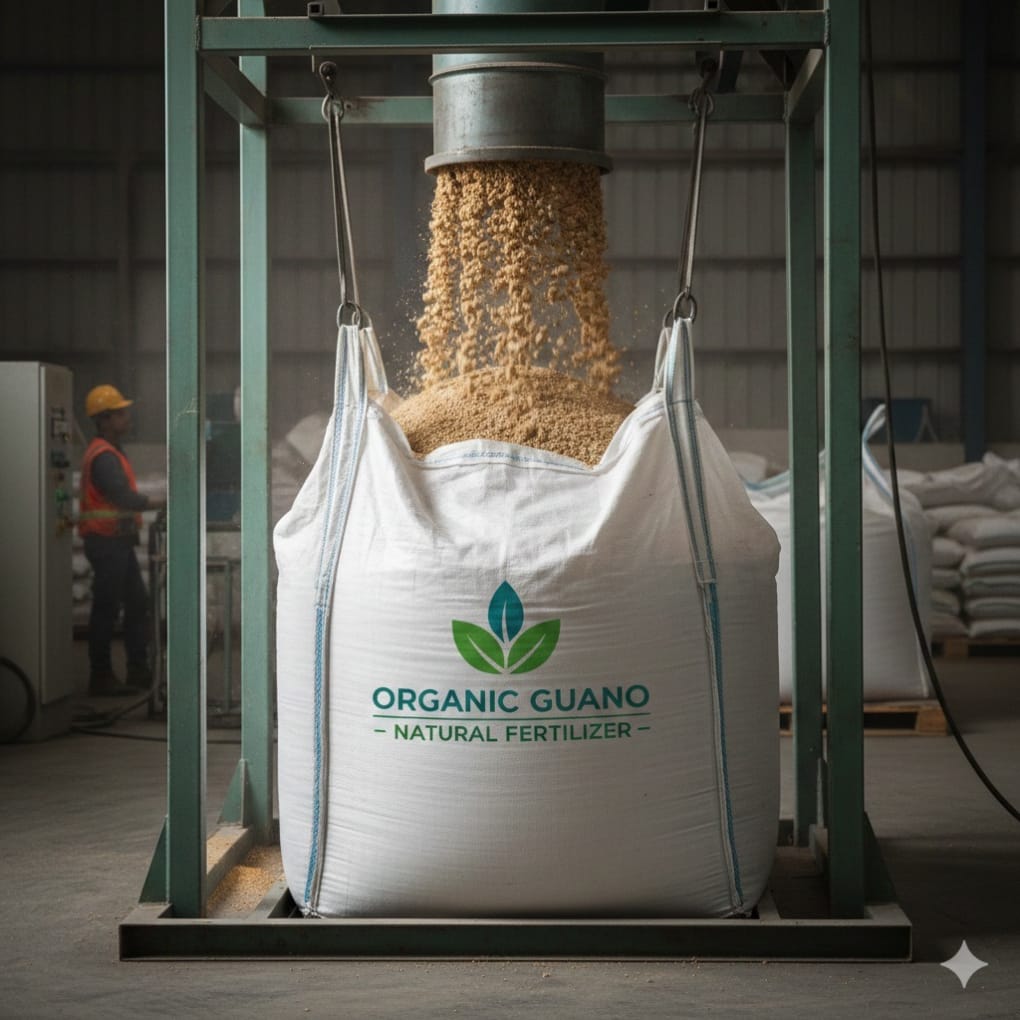 Jumbo bag kemasan pupuk guano