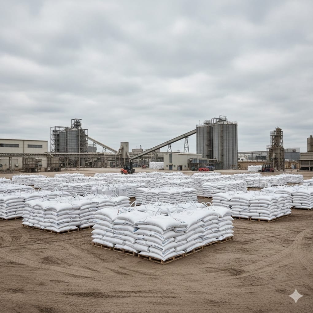 Jumbo bag kemasan lumpur industri