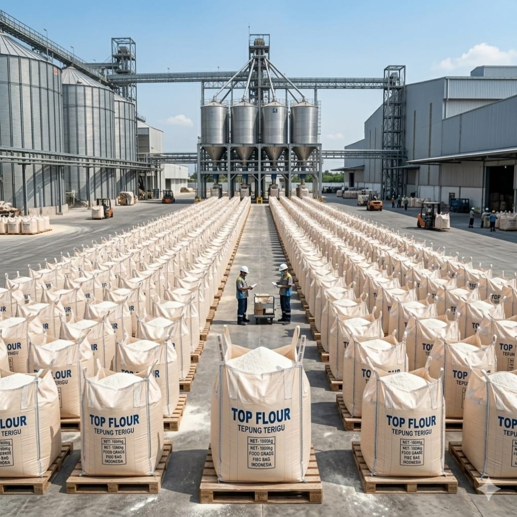 Jumbo bag kemasan tepung
