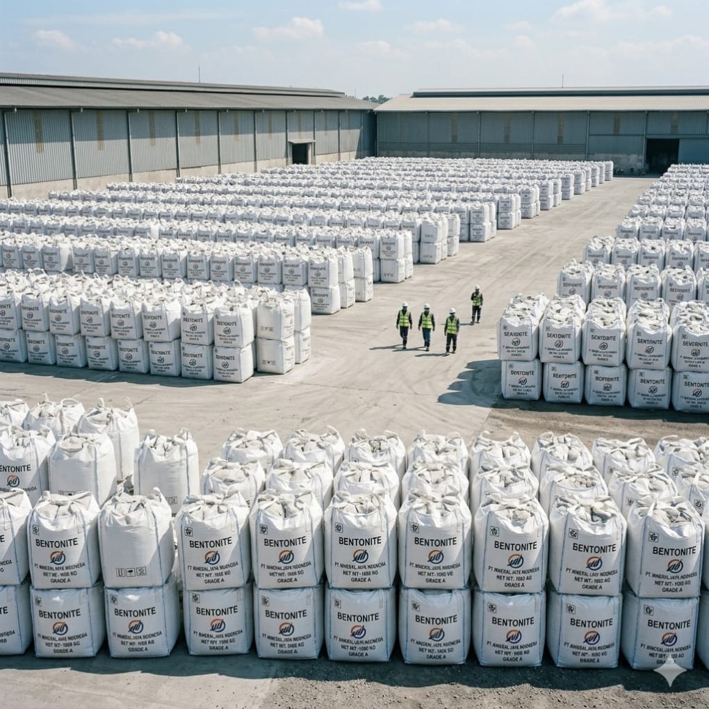 Jumbo bag kemasan bentonite