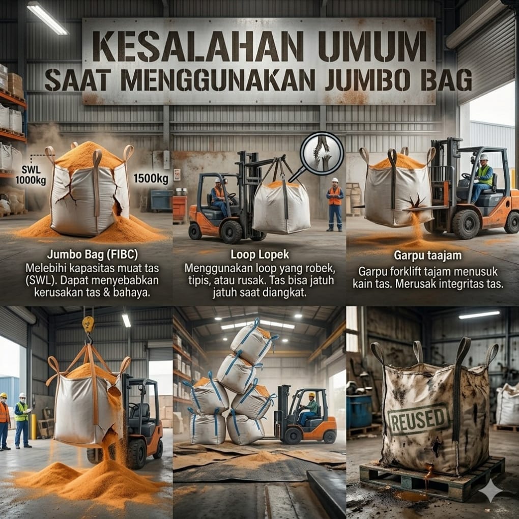 Kesalahan Umum Saat Menggunakan Jumbo Bag