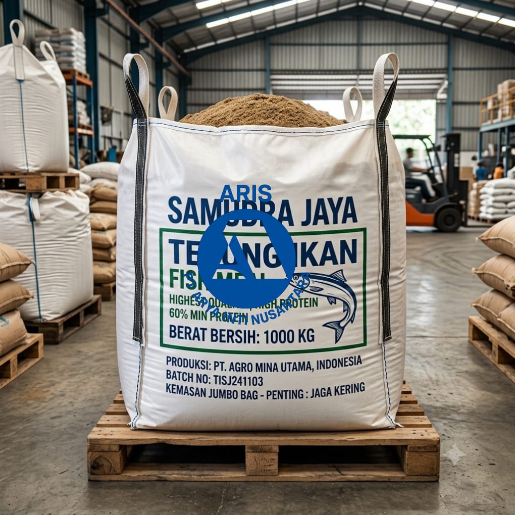 Jumbo bag kemasan tepung ikan