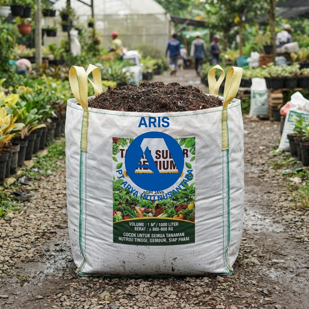 Jumbo bag kemasan media tanam