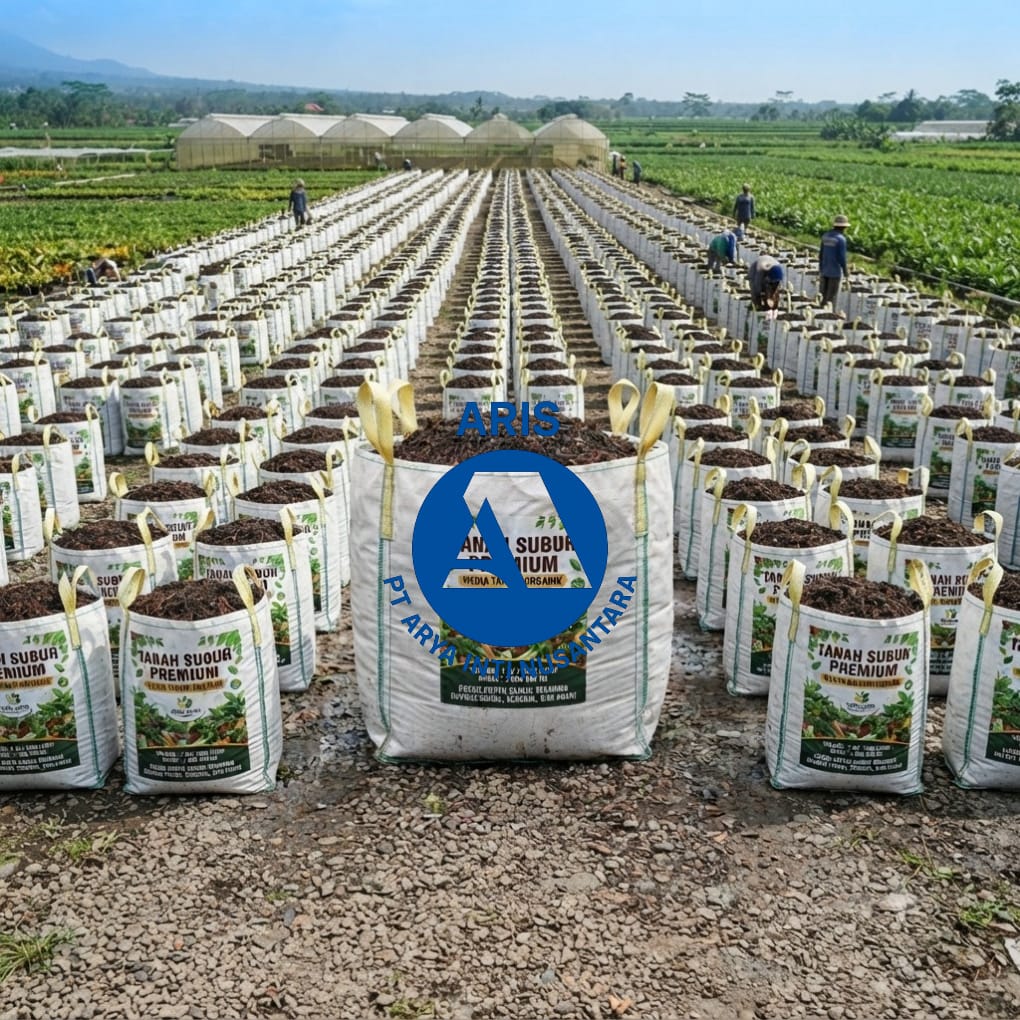 Jumbo bag kemasan media tanam