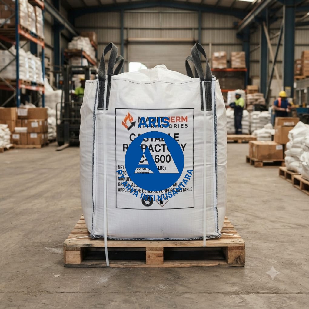 Jumbo bag kemasan produk castable
