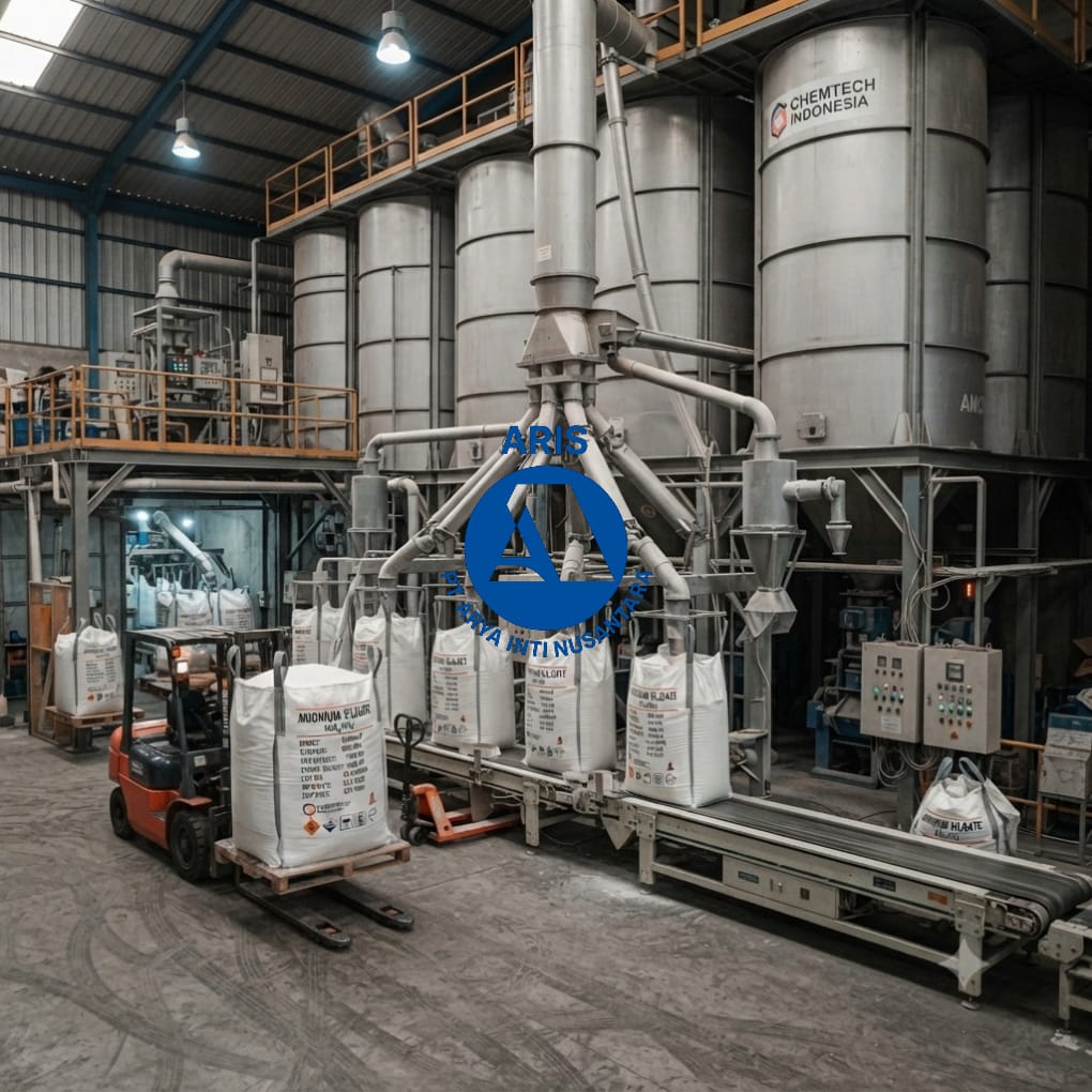 Jumbo bag kemasan amonium silicate