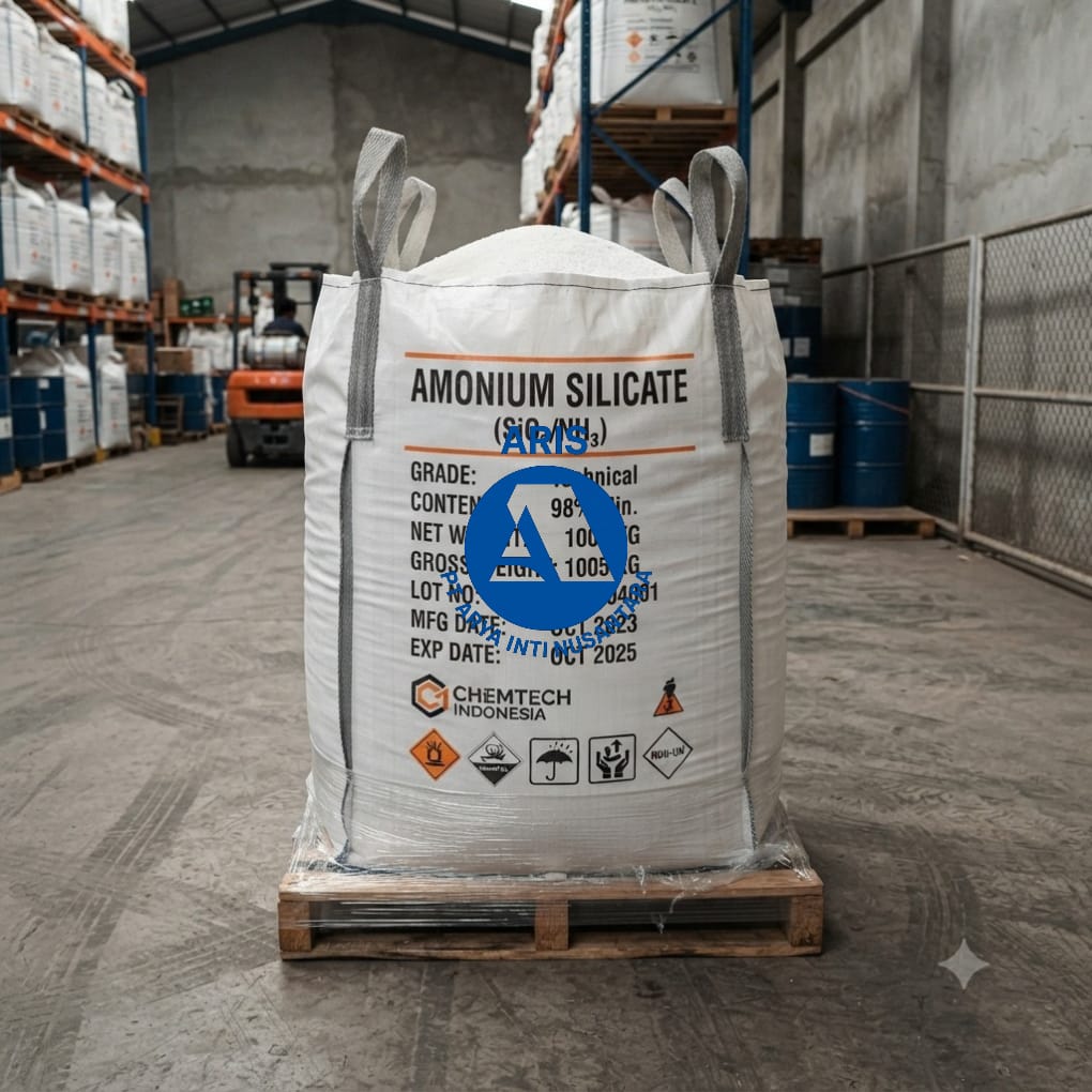 Jumbo bag kemasan amonium silicate