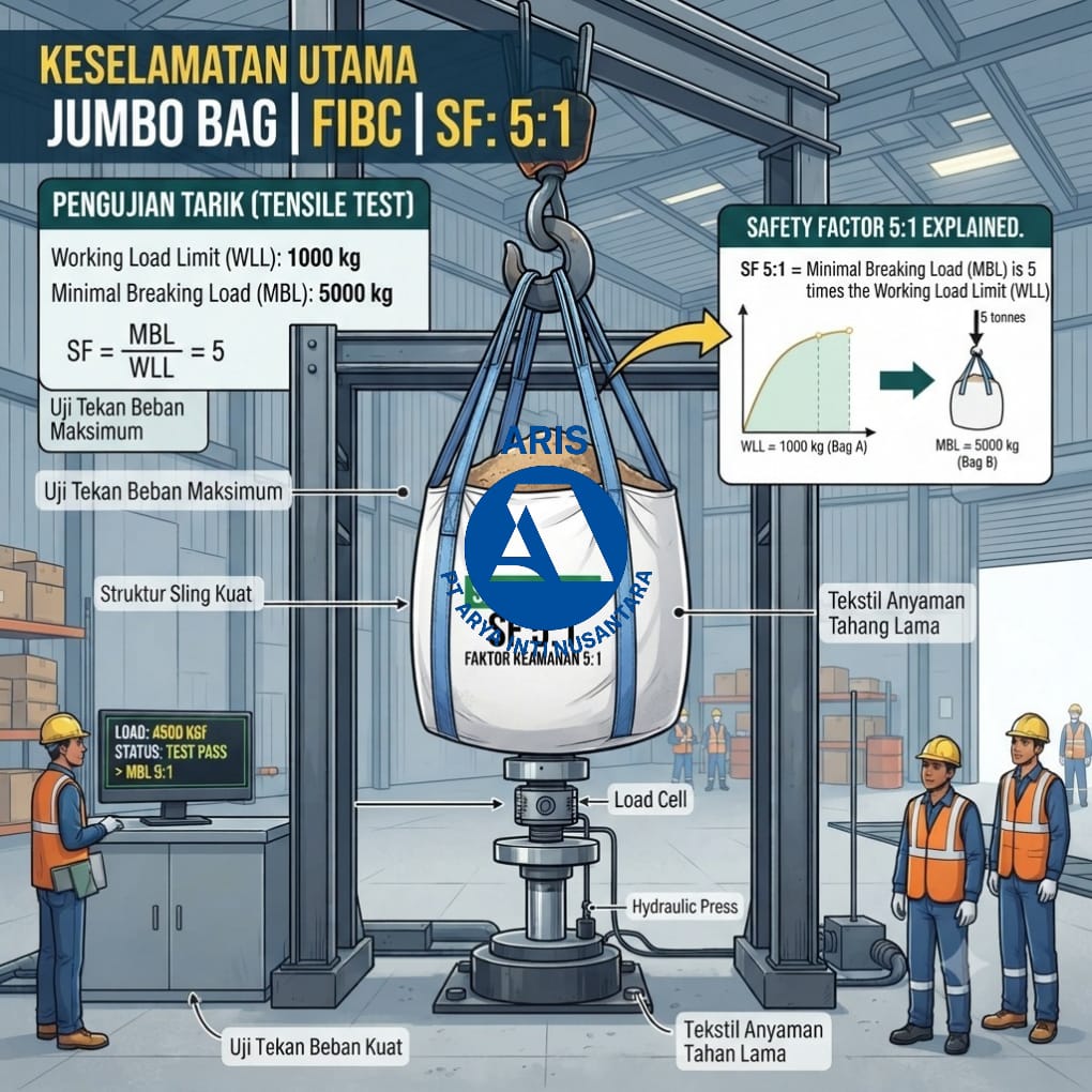 Safety factor Jumbo Bag