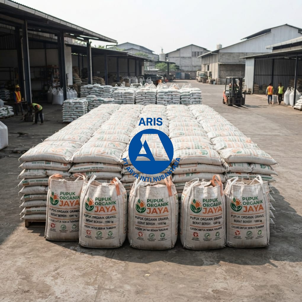 Jumbo bag kemasan pupuk organik