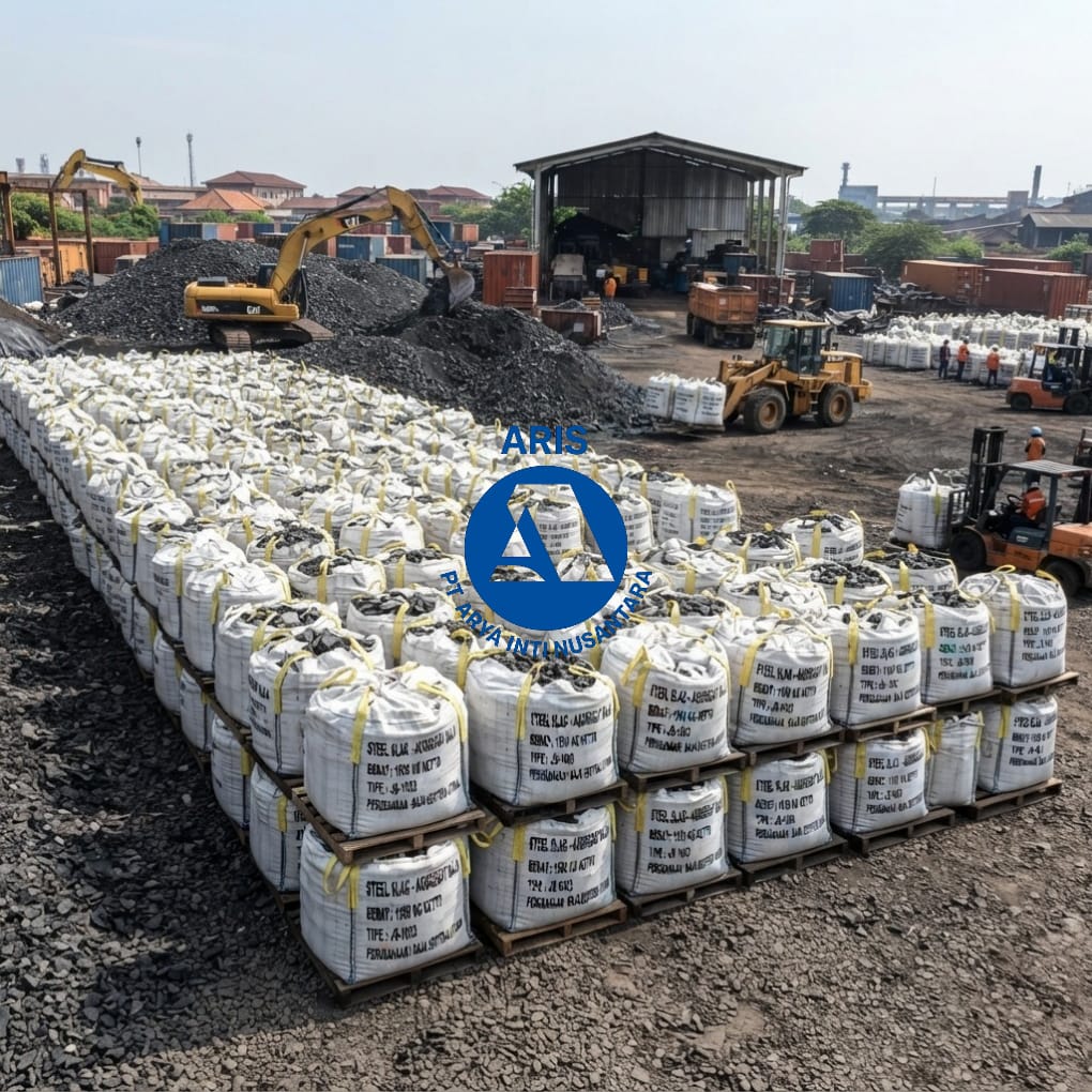 Jumbo bag kemasan steel slag