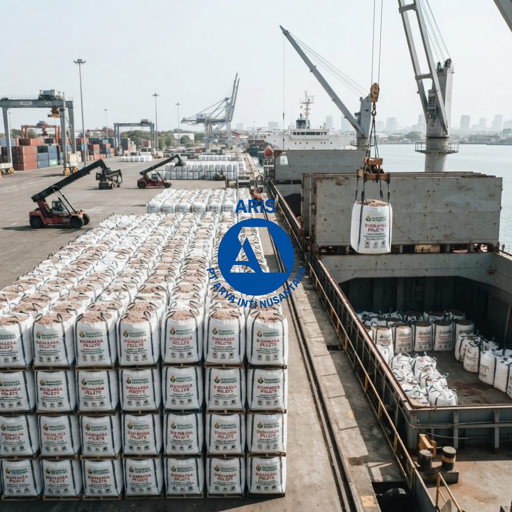 Jumbo bag kemasan biomassa
