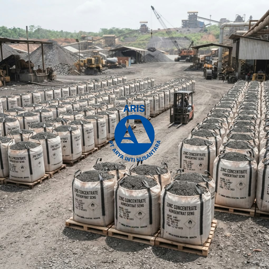 Jumbo Bag Kemasan Zinc Concentrate